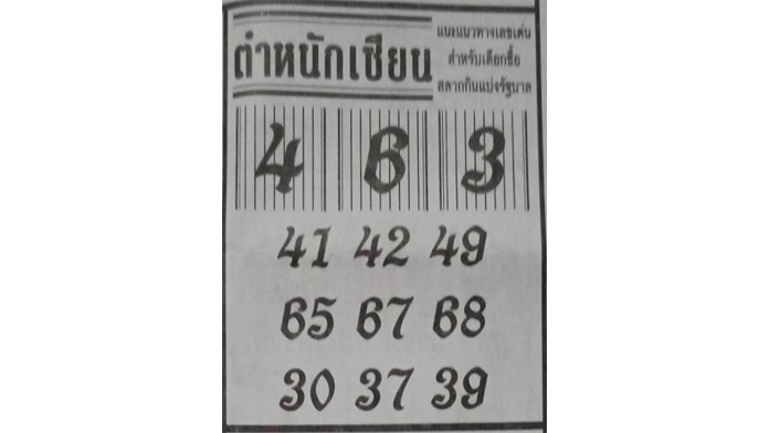 หวยดังงวดนี้