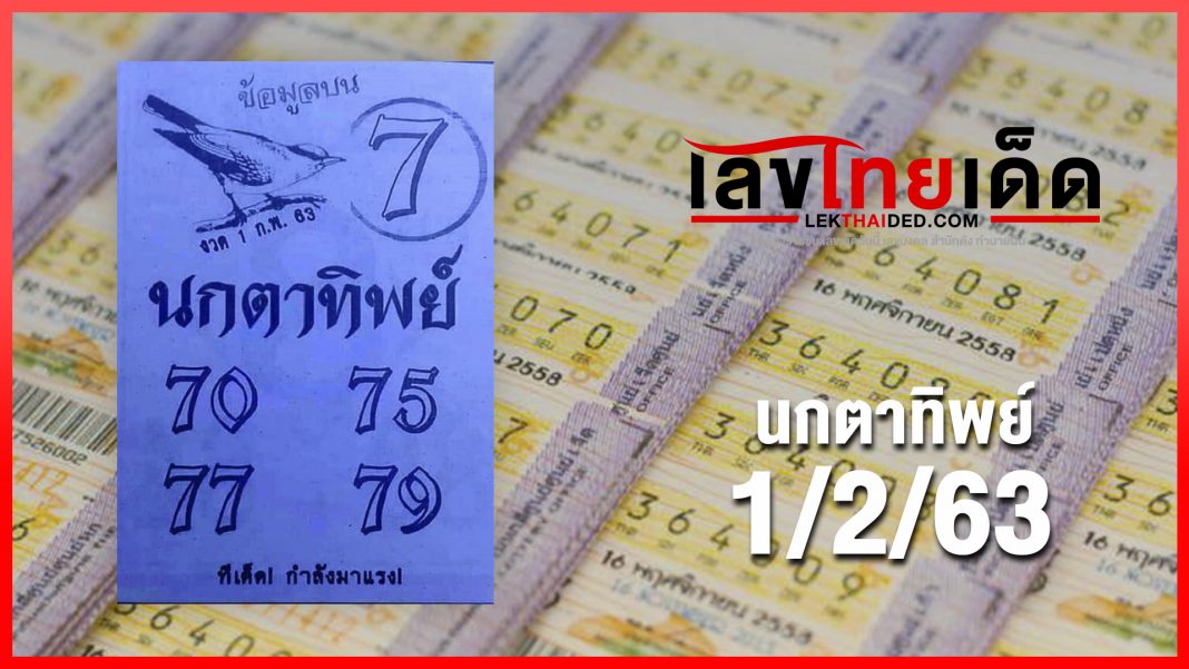 นกตาทิพย์ 01/02/63