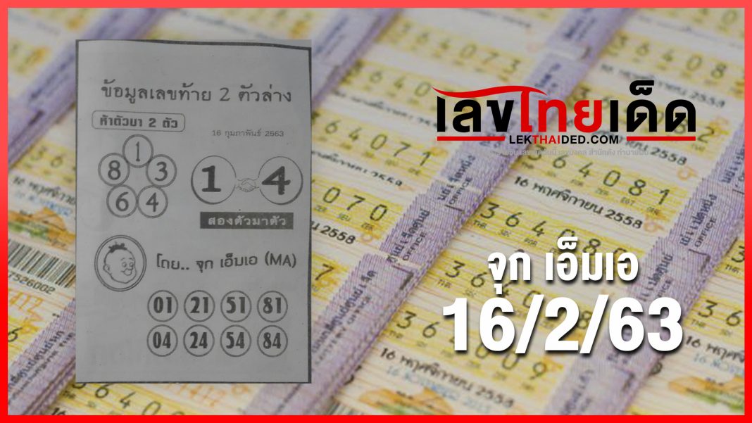 จุก เอ็มเอ 16/02/63