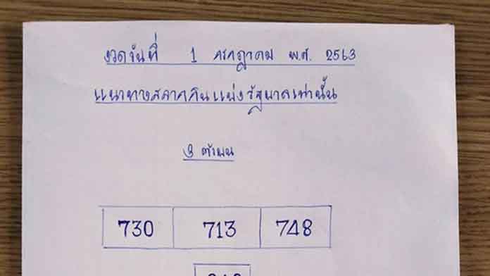 เลขเด็ดไทยรัฐย้อนหลัง