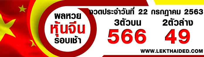 ผลหวยจีน