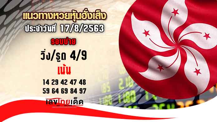 แนวทางหวยหุ้นจีนวันนี้