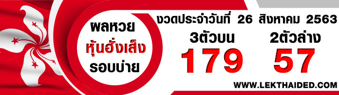 ผลหวยหุ้นย้อนหลัง