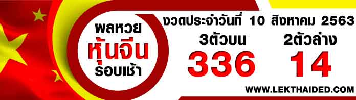 ผลหวยจีน