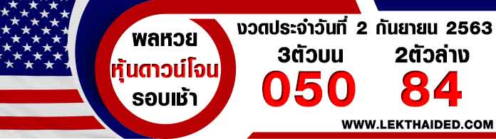 สูตรหวยดาวโจนส์แม่นๆ